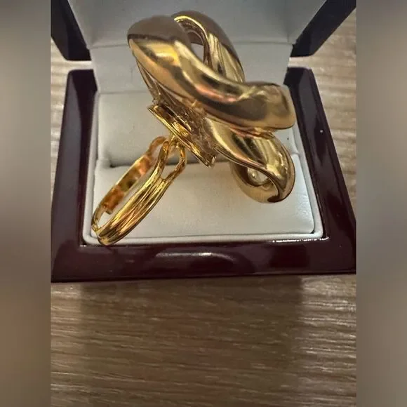 Custom Statement Ring (upcycled) - Picture 2 of 5